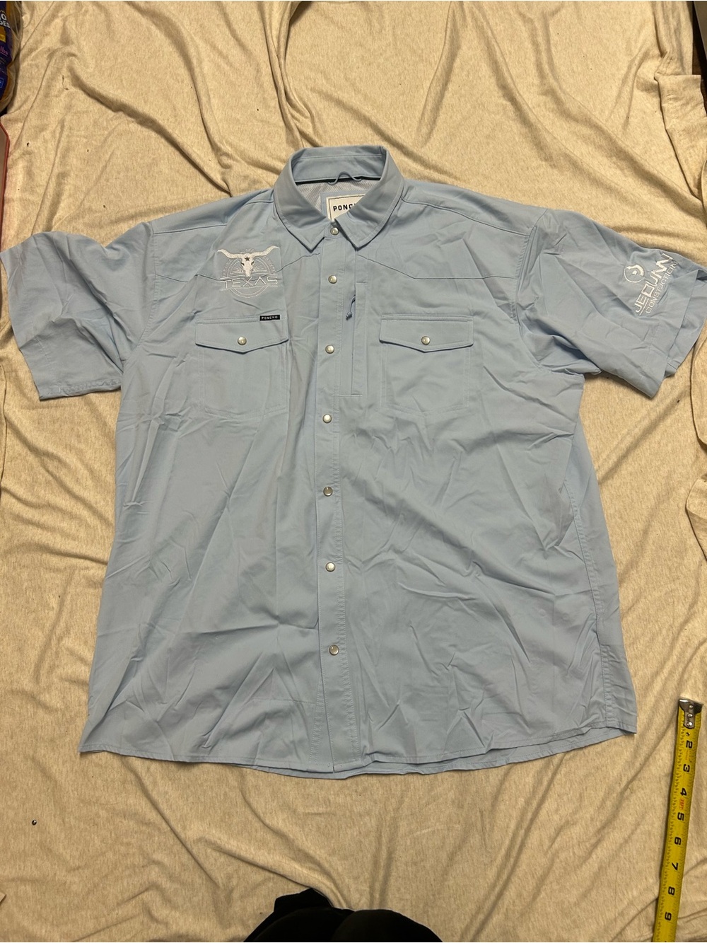 Poncho Outdoors The Dogtooth Performance Pearl Snap Western Shirt Custom Read